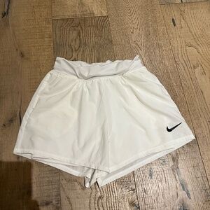 Nike Tennis Shorts - White, XS